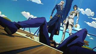 Leone Abbacchio uses his stand Moody Blues 1080p60fpsHDR [upl. by Eedebez]