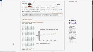 245 wpm race on TypeRacer [upl. by Unhsiv443]