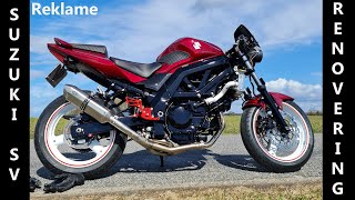 Suzuki sv650 Renovering EP11  Færdiggørelse Prøvetur HVA NU  🤪 [upl. by Yniffit711]