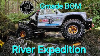 Gmade BOM River Expedition rc crawler 4x4 off road 110 scale fusion pro 1800 [upl. by Aluor837]