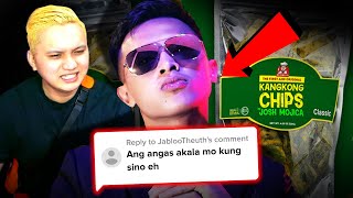 quotNAKAKABWISIT NGA SIYAquot  KangKong Chips CEO Reaction Josh Mojica [upl. by Nevin]