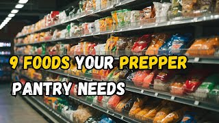 Survival Essentials The Only 9 Items Your Prepper Pantry Needs [upl. by Vange433]