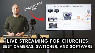 Church Live Streaming Setup 2022  Best Cameras Switcher Software and MultiStreaming Platforms [upl. by Martinson]