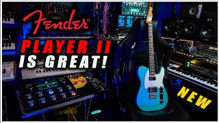 The NEW FENDER PLAYER II is AWESOME Made in Mexico  English Review [upl. by Haron564]