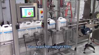 Packaging Line for 25 Gallon Jugs [upl. by Gehlbach]