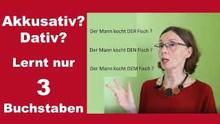 den Lehrer  dem Lehrer  Akkusativ und Dativ A2 [upl. by Assilaj482]