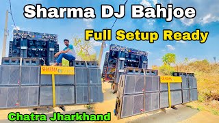 Sharma DJ Bahjoe Full Setup Ready Chatra Jharkhand Ram Navami 25 Bass Setup Sharma DJ Bahjoe 😎 [upl. by Zimmerman615]