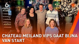 HIER zijn de EERSTE BEELDEN van CHATEAU MEILAND VIPS  SHOWNIEUWS [upl. by Selohcin]