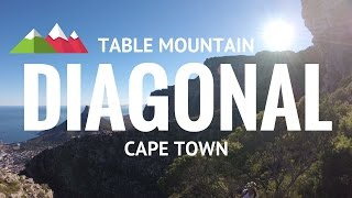 Diagonal Route  Table Mountain 4K [upl. by Adhern]