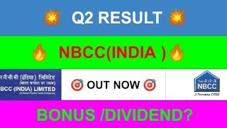 nbcc share result todaynbcc share news todaynbcc share latest newsmarket resultsq2 results [upl. by Ainel715]