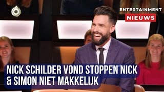 Emotioneel afscheid Nick Schilder onthult uitdagingen na stoppen met Nick amp Simon [upl. by Nalym]