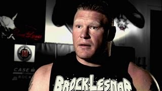 In an exclusive interview Brock Lesnar explains why he came back to WWE [upl. by Irat334]