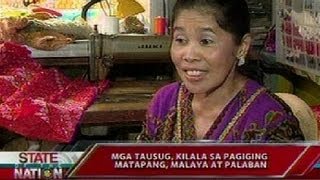 SONA Mga Tausug kilalang matatapang pero nasa katwiran [upl. by Scuram399]