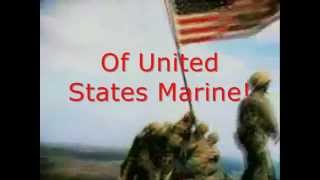 Halls of Montezuma Marine anthem with lyrics [upl. by Krenn989]