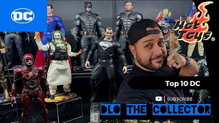 TOP 10 DC HOT TOYS FIGURES IN MY COLLECTION [upl. by Alam]