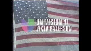 WXTVTV 41 Paterson NJ Sign Off 1993 [upl. by Nele332]