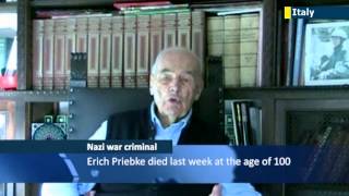 Lawyers of Nazi war criminal Erich Preibke release video of unrepentant Nazi defending executions [upl. by Yrkcaz]