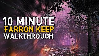 Farron Keep 10 MINUTE EASY Guide Dark Souls 3 [upl. by Alehtse]