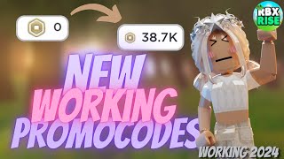 New Working Promocode 2024 Rbxrise [upl. by Anirbed]