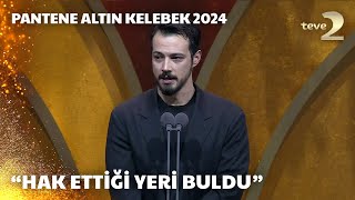 En İyi Erkek Oyuncu – Mert Yazıcıoğlu  Pantene Altın Kelebek Ödülleri 2024 [upl. by Cochard821]