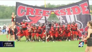 Highlights Creekside beats rival Bartram Trail 4942 for the first time since 2014 [upl. by Riti173]