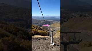 Bakuriani cable car hafsark automobile lovesong explore travel music chairlift cablecar [upl. by Eendys]