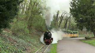 Die kleine laute Killesbergbahn 4K [upl. by Anilad]