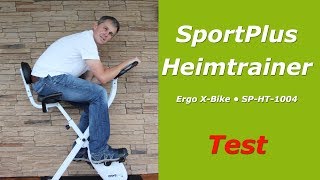 Sportplus Heimtrainer XBike im Test [upl. by Aym]