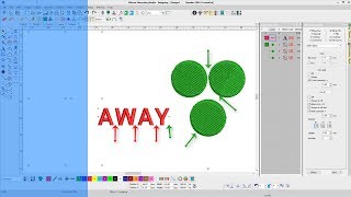 How to use connectors in Wilcom EmbroideryStudio Tutorial [upl. by Orhtej]