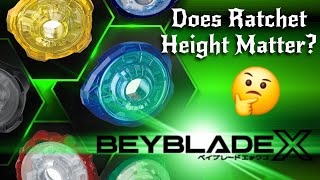 Beyblade X Ratchets  How Height Changes Everything In Beyblade X beybladex [upl. by Uchish]