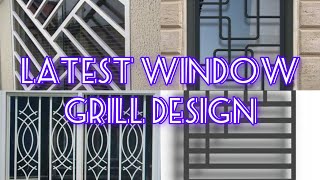 Latest Window Grill Design  Latest Design For Window  Latest Iron Grill Design [upl. by Kcorb931]