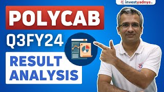 Polycab India Q3 FY24 Results Analysis  Key Insights [upl. by Enaed]