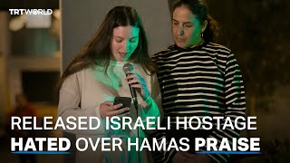 Israeli teen hostage faces hate over Hamas comments after her release [upl. by Merat]