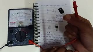 How to test triac with Multimeter [upl. by Yenttirb465]