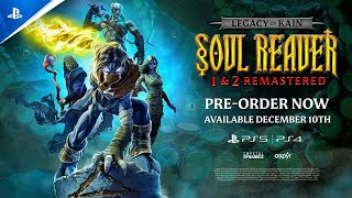 Legacy of Kain Soul Reaver 1 amp 2 Remastered  Boss Reveal  PS5 amp PS4 Games [upl. by Reba]