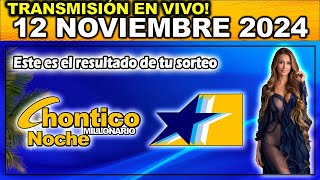 CHONTICO NOCHE Resultado CHONTICO NOCHE del MARTES 12 de noviembre de 2024 [upl. by Anilec]