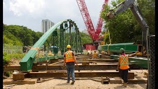 Work continues on Blackfriars bridge [upl. by Andrei]