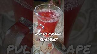 Husbands Experiments Pt 2  Pulpy Grape Sharbat 😍 AmmuTheTastyTraveller shorts ytshortsindia [upl. by Wadleigh]