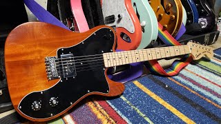 Squier Esquire Deluxe  Demo  Review [upl. by Citron]