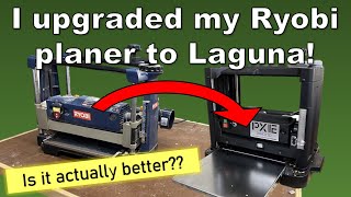 Laguna PX12 Benchtop Thickness Planer Review How can it be worse than a Ryobi [upl. by Finnie172]