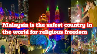 Religious Freedom For All In Malaysia Everyone Celebrates Their Festivals Peacefully🇲🇾❤️ [upl. by Nwahsad63]