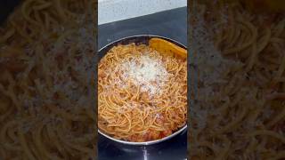 Shrimp Tomato Pasta Recipe 🍤🍅🍝food [upl. by Olsewski]