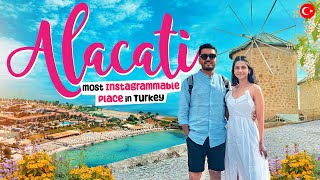 Alacati The Most Instagrammable Place in Turkey  Honeymoon Vlog Part 3  Swarda Thigale [upl. by Riamo]