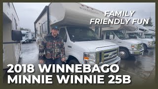 Pre Owned 2018 Winnebago Minnie Winnie 25B  Sandy OR  21969H [upl. by Oer273]