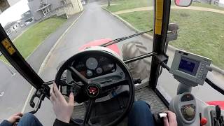 Conduite des Tracteurs au Lycée Agricole de Bonnefont  GoPro MF 6455Deutz Agrostar 638 [upl. by Nosredneh]