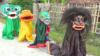 Barongan ireng barongan kodok barongan naga sama barongan ijo jalan santai [upl. by Aitercul]