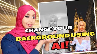 Change Your Background with AI StepbyStep Tutorial [upl. by Joel218]