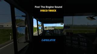 Feel the Engine Sound iveco trucklife gaming ets2 [upl. by Aihsrop170]