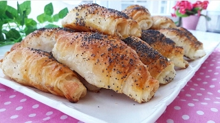 5 Dakikada Puf Puf Kabaran Çıtır Çıtır Olan Sodalı Börek TarifiBörek TarifleriGurbetinmutfagi [upl. by Gerrald]