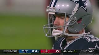 Brett Maher misses his 4th extra point of the game [upl. by Aved486]